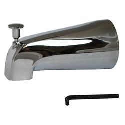 Plumb Pak 1-Handle Chrome Plated Tub Spout