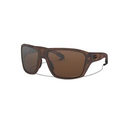 Oakley Split Shot Sunglasses Unisex Matte Brown Tortoise w/ Prizm Tungsten Polarized Frame Polarized