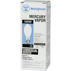 Westinghouse 100 W ED23.5 HID Bulb 4,500 lm Cool White Mercury Vapor 1 pk