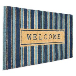 First Concept 18 in. W X 30 in. L Multi-Color Coir Door Mat