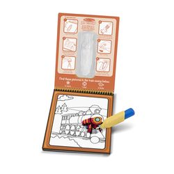 Melissa & Doug Vehicle Water Reveal Pad 2 pc
