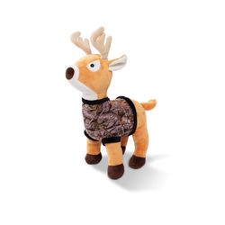 Pet Shop by Fringe Studio Wagsdale For Dog Brown/Orange Plush Gearin' Up for Hunting Season Dog Toy