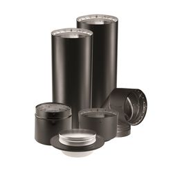 DuraVent DVL 6 in. D X 60 in. L Aluminum/Galvanized Steel Double Wall Stove Pipe Kit