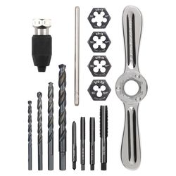 Milwaukee Hex Lok SAE Tap and Die Set