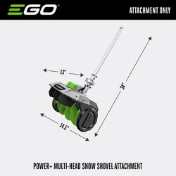 EGO Power+ Multi-Head System SSA1200 12 in. Battery Snow Shovel Attachment Tool Only