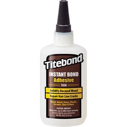 Titebond Instant Bond Thin High Strength Adhesive 4 oz