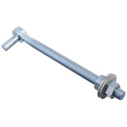 Ace 10 in. L Steel Bolt Hook 1 pk