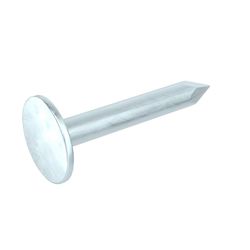 Grip-Rite 7/8 in. Roofing Electro-Galvanized Steel Nail Flat Head 5 lb