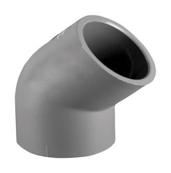 Charlotte Pipe Schedule 80 3 in. Socket X 3 in. D Socket PVC Elbow 1 pk