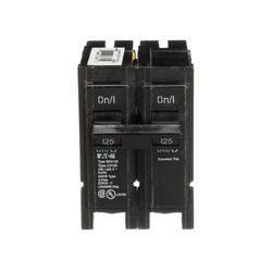 Eaton 125 amps Plug In 2-Pole Circuit Breaker