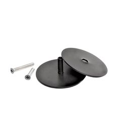 Tuff Strike Oil Rubbed Bronze Black Steel Hole Cover Plate 1 pk