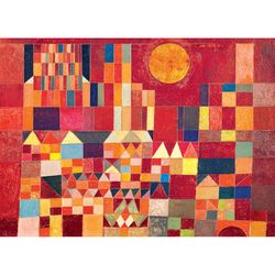 Eurographics Castle and Sun Jigsaw Puzzle Multicolored 1000 pc