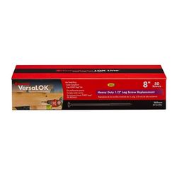 FastenMaster VersaLOK 8 in. L Torx Ttap Galvanized Structural Wood Screws 50 pk