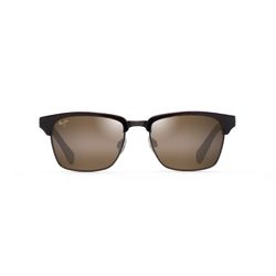 Maui Jim Kawika Sunglasses Unisex Tortoise with Antique Gold Frame HCL Bronze Lens Polarized