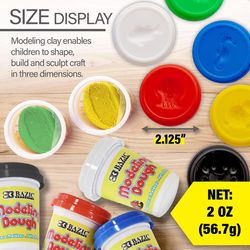 Bazic Products Modeling Dough 6 pc