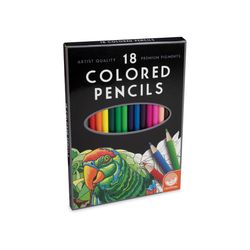MW Wholesale Mindware Colored Colored Pencils 18 pk Assorted