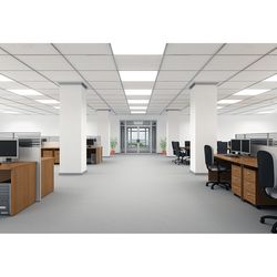Metalux 27 W LED Flat Panel 2 ft. W X 2 ft. L