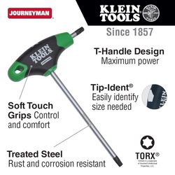 Klein Tools Torx T27 SAE T-Handle Hex Key 1 pc