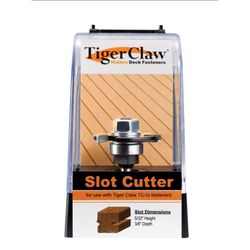 OMG Tiger Claw 1 1/2 in. D X 2-1/4 in. L Carbide Tipped Router Bit