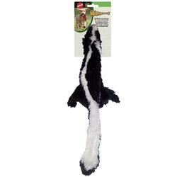 Spot Skinneeez For Dog Black/White Plush Skunk Dog Toy Medium 1 pk