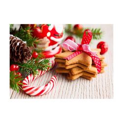 Sports Licensing Solutions 20 in. W X 30 in. L Multi-Color Sweet Holiday Nylon Door Mat