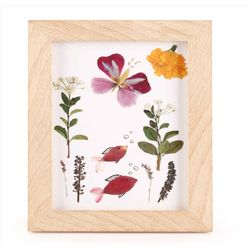 Kikkerland Huckleberry Wood Picture Frame
