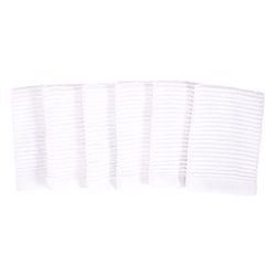 KAF Home White Cotton Dish Cloth 6 pk