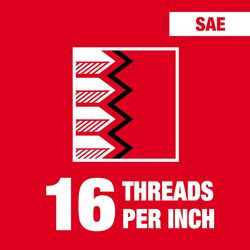 Milwaukee SAE 3/8-16 Straight Flute Plug Tap & 5/16 Drill Bit