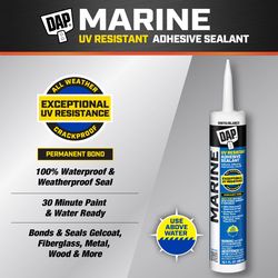 DAP White Advanced Modified Polymer Sealant and Adhesive 10.1 oz.