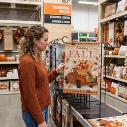 Briarwood Lane Fall Bounty Truck Garden Flag