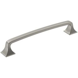 Amerock Traditional Arch Cabinet Pull 6-5/16 in. Satin Nickel Silver 1 pk
