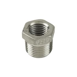 BK Products Proline 3/4 in. MIP in. X 1/2 in. D FIP Stainless Steel 4 in. L Adapter Bushing