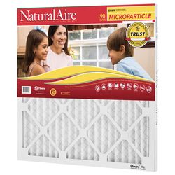 NaturalAire 20 in. W X 20 in. H X 1 in. Synthetic 10 MERV Pleated Microparticle Air Filter 1 pk