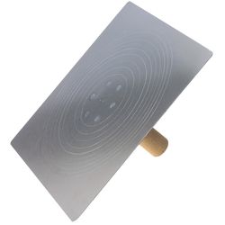 Warner Aluminum Hawk 1.2 in. H X 13 in. W X 13 in. L
