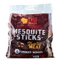 Smokey Woods All Natural Mesquite Cooking Logs 1 cu ft