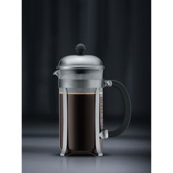 Bodum CHAMBORD 34 oz Silver French Press