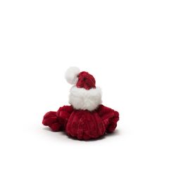 Allure Pet Huggle Hounds For Dog Red St. Nick Dog Toy Large 1 pk