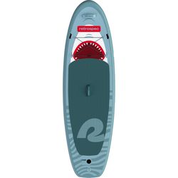 Retrospec Weekender Nano PVC Inflatable Great White Paddleboard 5 in. H X 29 in. W X 8 ft. L