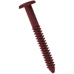 Builders Edge Shutter Lok 3/8 in. in. X 3 in. L Hammer Oval Head Coarse Plugs