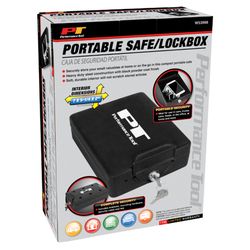 Performance Tool Key Lock Black Personal Safe