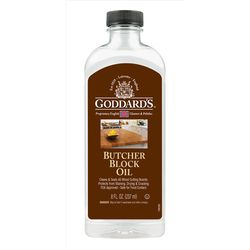 Goddard's No Scent Butcher Block Oil 8 oz Liquid