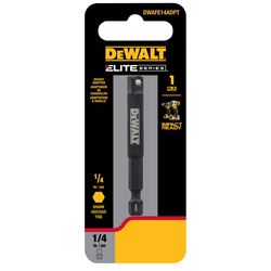 DeWalt ELITE SERIES 1/4 in. High Speed Steel Socket Adapter 1 pk