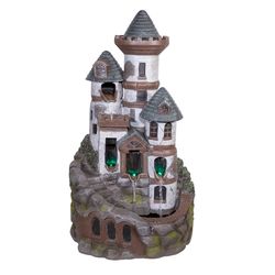 Alpine Cement/Fiberglass Assorted Fountain with LED Light