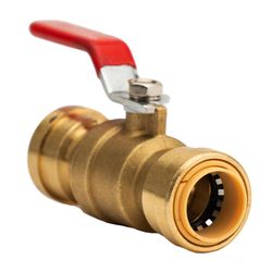 QuickFitting 3/4 in. Brass Push Fit Ball Valve