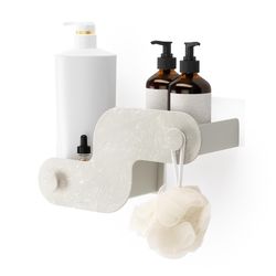 Umbra Ocean Sand Plastic Shower Basket