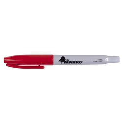 C.H. Hanson El Marko Red Fine Tip Permanent Marker 1 pc