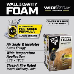 DAP Touch 'N Foam Professional Cream Polyurethane Foam Insulating Sealant 35 lb