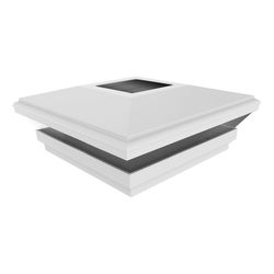 Barrette Outdoor Living 2.7 in. H X 5 in. W X 5 in. L Vinyl Post Top
