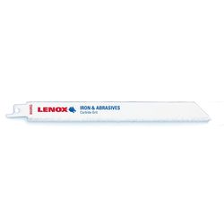 LENOX 10 in. Carbide Grit Reciprocating Saw Blade 2 pk