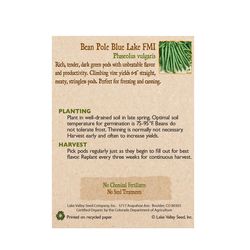 Lake Valley Seed Vegetable Seeds